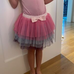 Blue Pink Purple tule skirt